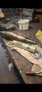 Tg raching uitlaat tomos, Fietsen en Brommers, Ophalen of Verzenden, Zo goed als nieuw, Standard