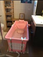 Inklapbaar bad roze, Ophalen, Gebruikt, Overige typen, 50 tot 100 cm