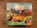 Spirit Playmobil 9477, Lucky’s vader en wagen, Ophalen of Verzenden, Zo goed als nieuw, Complete set