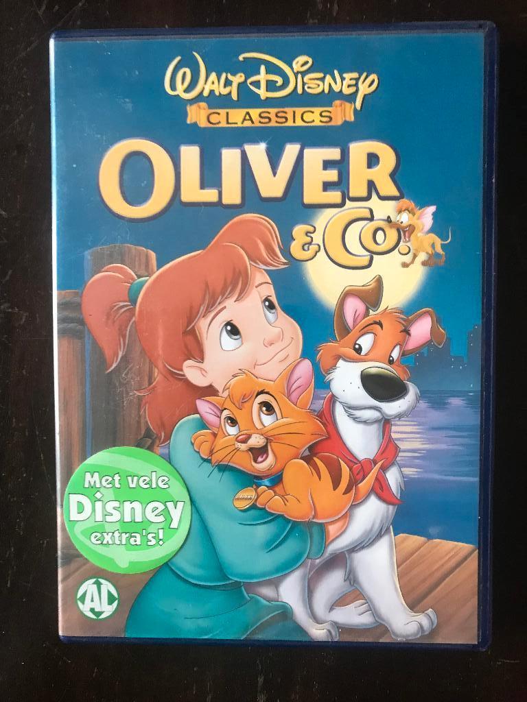 Walt Disney Oliver & Co DVD, Europees, Tekenfilm, Alle leeftijden, Ophalen of Verzenden