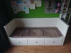 Hemnes ikea, Gebruikt, 90 cm, Eenpersoons, Wit