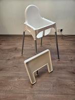 Ikea kinderstoel met blad, Ophalen, Gebruikt, Meegroeistoel, Afneembaar eetblad