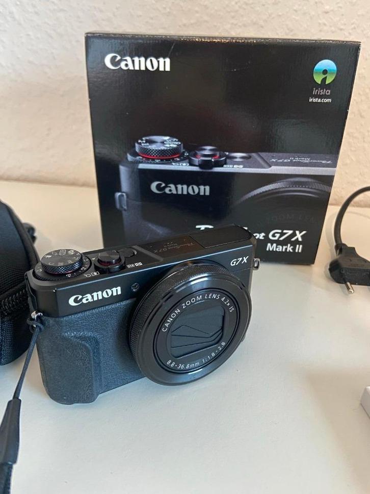 Canon PowerShot G7 X Mark II, Audio, Tv en Foto, Fotocamera's Digitaal, Zo goed als nieuw, Compact, Canon, 8 keer of meer, Ophalen of Verzenden