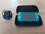 Nintendo switch lite turquoise en grijs, Spelcomputers en Games, Spelcomputers | Nintendo Switch Lite, Ophalen of Verzenden, Turquoise