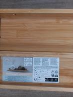 2 Houten Zwevende Plank - Stijlvol & Praktisch!  Nog Nieuw, Huis en Inrichting, Woonaccessoires | Wandplanken en Boekenplanken