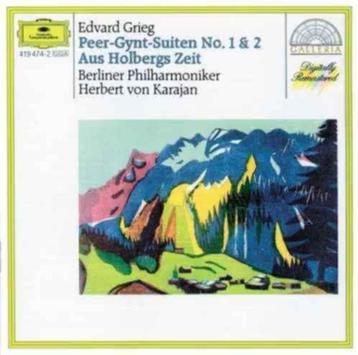 Cd Edvard Grieg - Peer-Gynt-Suiten No. 1 & 2 (Karajan) beschikbaar voor biedingen