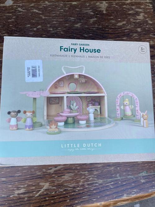 Little Dutch Feeënhuisje - Fairy Garden FSC, Kinderen en Baby's, Speelgoed | Speelkleden, Zo goed als nieuw, Ophalen