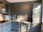Grijze keuken t.e.a.b., Ophalen, Zo goed als nieuw, Grijs, Enkelwandige keuken