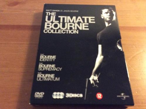 The Ultimate Bourne collection 3-disc dvd box, Cd's en Dvd's, Dvd's | Actie, Actie, Boxset, Vanaf 12 jaar, Ophalen of Verzenden