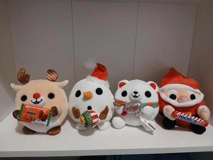 Kerst Snackles knuffeltjes set, Diversen, Kerst, Zo goed als nieuw, Ophalen of Verzenden