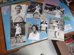 Tennis - 10 zw/w ANP foto's jaren '70     , Verzamelen, Sportartikelen en Voetbal, Nieuw, Overige sporten, Poster, Plaatje of Sticker
