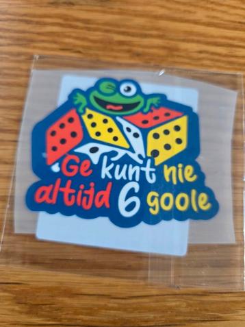 Strijk applicatie oeteldonk carnaval  beschikbaar voor biedingen