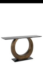 wandtafel marmer goud model Luna van Richmond Interiors, Ophalen, 100 tot 150 cm, Overige materialen, Nieuw