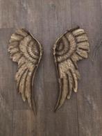 Antiek goudkleurige engelenvleugels, Huis en Inrichting, Woonaccessoires | Wanddecoraties, Ophalen, Zo goed als nieuw