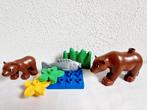 Duplo dierentuin dieren bruine beer bosdieren, Kinderen en Baby's, Speelgoed | Duplo en Lego, Ophalen of Verzenden, Gebruikt, Duplo