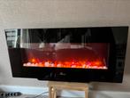 Livin Flame Brighton - 100cm - elektrische sfeerhaard LED, Huis en Inrichting, Haarden, Ophalen, Zo goed als nieuw, Hangende haard