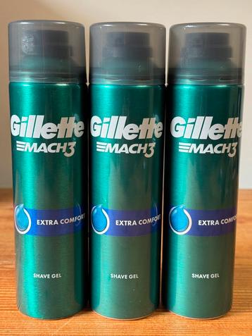 Gillette Mach 3 scheergel extra comfort beschikbaar voor biedingen