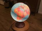 Globe (wereldbol) met verlichting, Ophalen, Zo goed als nieuw, Ontdekken, Met licht