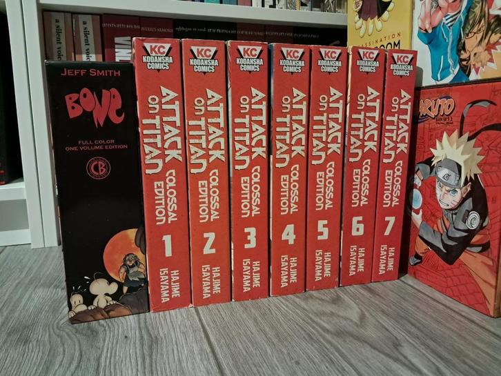 Attack on Titan: Colossal edition 1 t/m 7, Boeken, Strips | Comics, Nieuw, Complete serie of reeks, Amerika, Ophalen of Verzenden