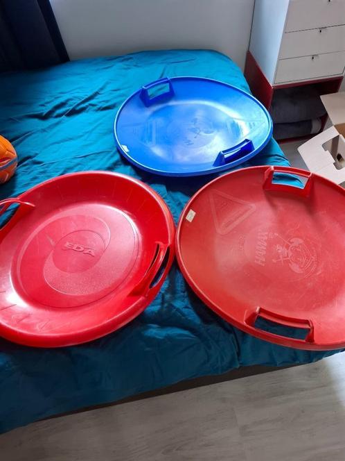 Slee, 3 verschillende, Kinderen en Baby's, Speelgoed | Buiten | Sleeën, Gebruikt, Kunststof, Ophalen of Verzenden