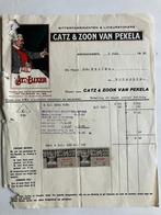 CATZ & ZOON VAN PEKELA  BRIEFHOOFD OP REKENING., Ophalen of Verzenden, Zo goed als nieuw, Folder