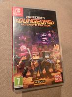 Nintendo switch minecraft dungeons ultimate edition, Avontuur en Actie, Ophalen of Verzenden, Zo goed als nieuw, 3 spelers of meer