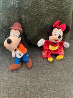 Minnie en Goofy soft toys mc donalds, Ophalen of Verzenden, Mickey Mouse, Zo goed als nieuw, Beeldje of Figuurtje