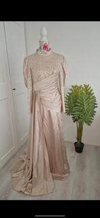 NİEUW AVONDJURK ABİYE GOUD, Kleding | Dames, Gelegenheidskleding, Ophalen, Zo goed als nieuw, Galajurk