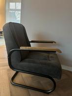 Fauteuil groen grijs bankje, Huis en Inrichting, Fauteuils, Ophalen, Zo goed als nieuw, 75 tot 100 cm, 50 tot 75 cm