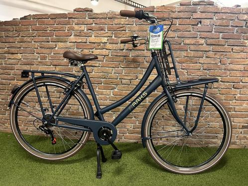 Fietshokje Raaks: Raaks Transportfiets D50 S6 NIEUW, Fietsen en Brommers, Fietsen | Dames | Damesfietsen, Nieuw, Overige merken