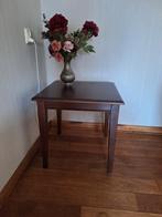 Elegante bijzettafel 55x55x55cm, Ophalen, Minder dan 55 cm, Rond, Zo goed als nieuw