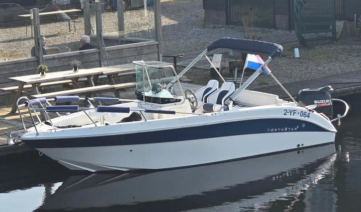 NORTHSTAR 190 CC CONSOLEBOOT INCL TRAILER, Watersport en Boten, Speedboten, Gebruikt, 3 tot 6 meter, Benzine, 120 tot 200 pk, Polyester
