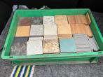 Vintage Vloertegeltjes 10x10 - Diverse Kleuren, Doe-het-zelf en Verbouw, Tegels, Ophalen, Keramiek, Nieuw, Minder dan 20 cm