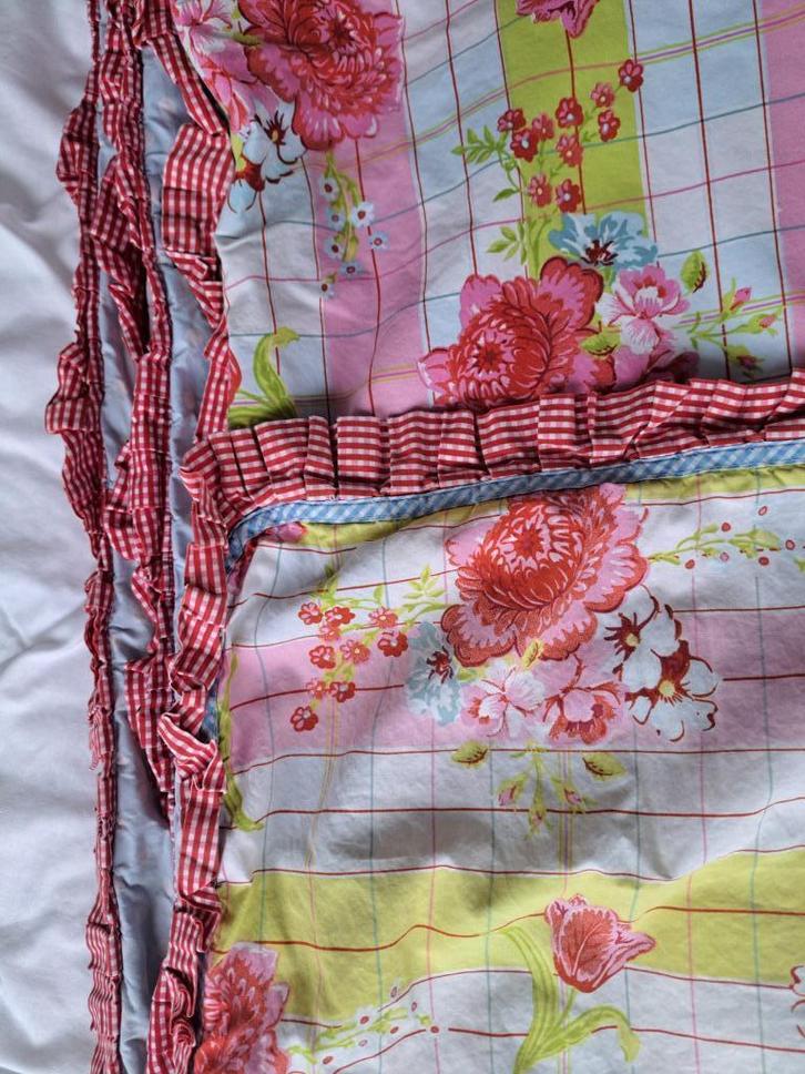 Pip Studio enkel dekbed overtrek set maat 140 x 220 roze, Huis en Inrichting, Slaapkamer | Beddengoed, Gebruikt, Dekbedovertrek