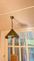Retro Jaren 60 Lamp - Glas in Lood, Huis en Inrichting, Lampen | Hanglampen, Ophalen of Verzenden, Gebruikt, Glas, Minder dan 50 cm