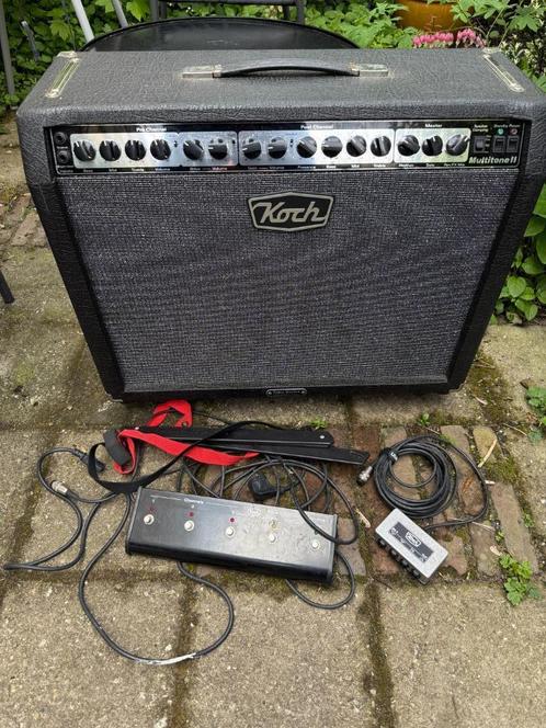 Koch Multitone II 50w Combo incl. accessoires, Muziek en Instrumenten, Versterkers | Bas en Gitaar, Gebruikt, Gitaar, 50 tot 100 watt