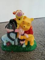 Winnie de Pooh met zijn vriendjes spaarpot, Ophalen of Verzenden, Zo goed als nieuw, Steen, Aardewerk of Keramiek, Dier