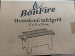 BonFire Houtskool Tafelgrill - Nieuw in doos!, Ophalen of Verzenden, Nieuw