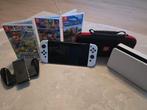 Nintendo Switch OLED + 4 spellen, Ophalen of Verzenden, Zo goed als nieuw, Switch OLED