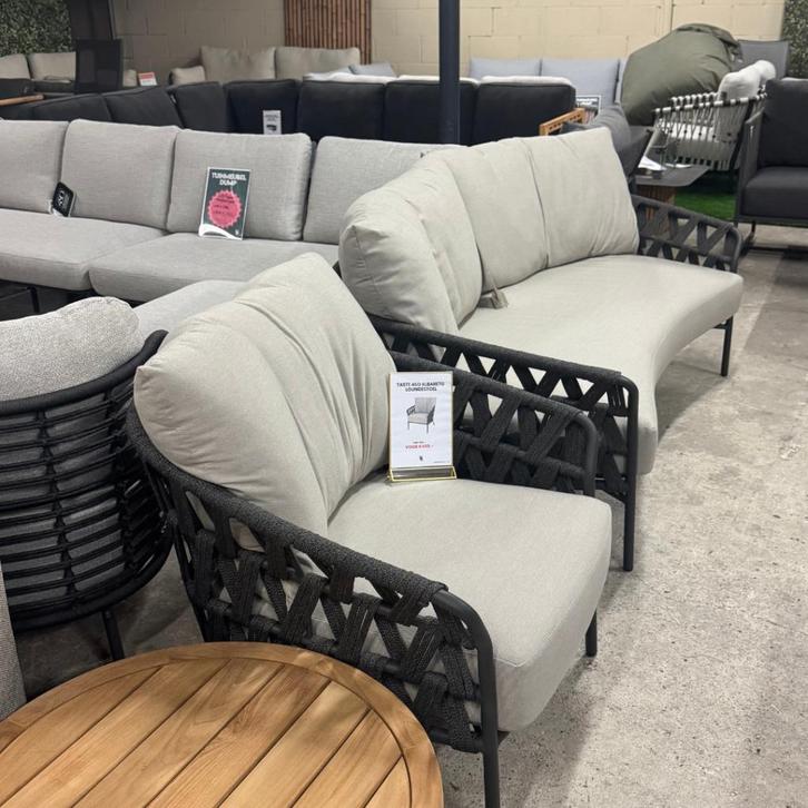 Taste by 4 Seasons Outdoor Albareto loungestoel, Tuin en Terras, Tuinstoelen, Nieuw, Wicker, Ophalen of Verzenden