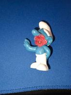 Smurf met stoffen bloem in de mond, Verzamelen, Smurfen, Ophalen of Verzenden, Zo goed als nieuw