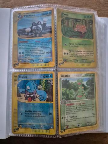 Pokemon kaarten E-series mapje beschikbaar voor biedingen