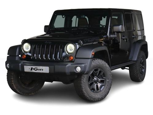 Jeep Wrangler Unlimited 2.8 CRD Moab | Navi | Leder | Cruise, Auto's, Jeep, Bedrijf, Te koop, Wrangler, 4x4, ABS, Airbags, Airconditioning