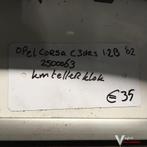 Opel Corsa C 1.2B 3 drs 2002 Wagennr 2500063   Km Tellerklok