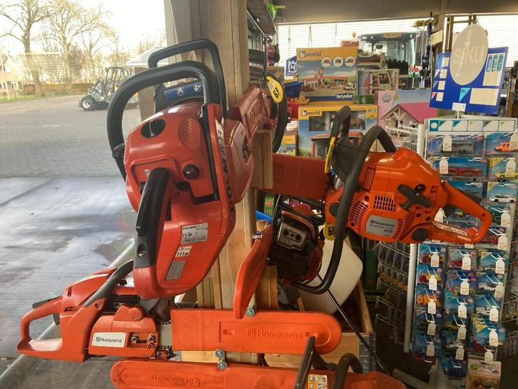 Husqvarna kettingzagen, Tuin en Terras, Takkenscharen, Gebruikt, 50 mm of meer, Ophalen