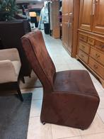 4 leuke stoelen met wieltjes, Ophalen of Verzenden
