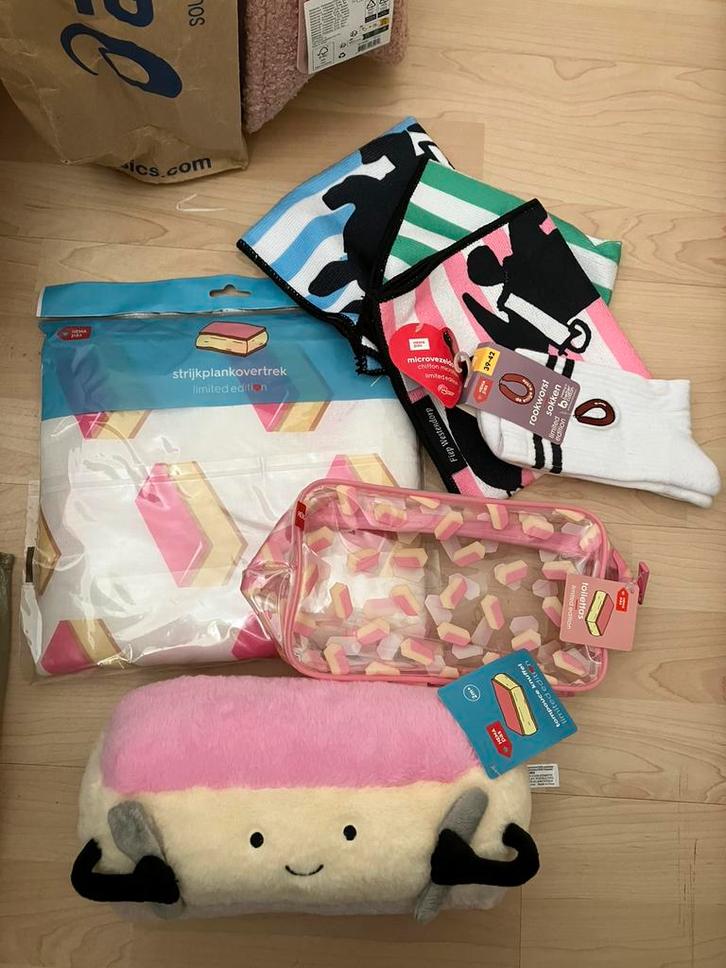 Hema limited editon collectie tompouce takkie worst nieuw, Verzamelen, Merken en Reclamevoorwerpen, Nieuw, Gebruiksvoorwerp, Ophalen of Verzenden