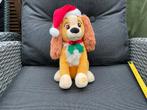 Nieuwe Disney kerst Lady knuffel met geluid 25cm, Verzamelen, Disney, Ophalen, Nieuw, Knuffel