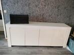 Wit gelakt dressoir, Ophalen, Overige materialen, 200 cm of meer, Modern