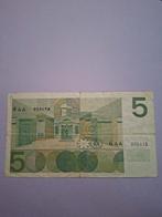 5 gulden Vondel 1 uit 1966 in ZF Speciale uitgifte, Ophalen of Verzenden, 5 gulden, Los biljet